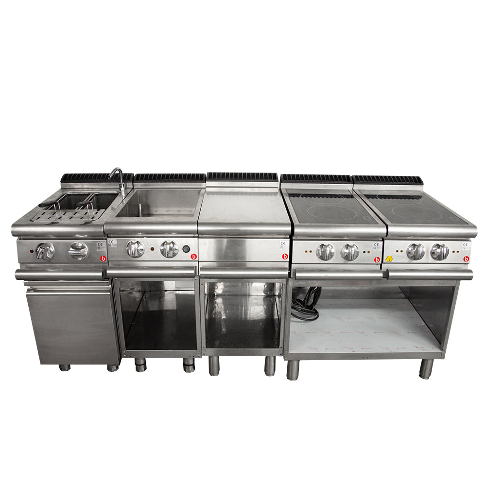 Ligne de cuisson L.2000 x P.700 mm QUEEN7 - Baron